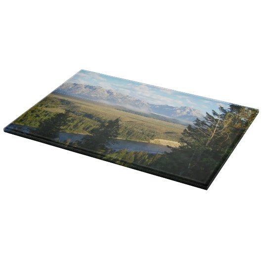 Jackson Hole Mountains en River Snijplank (Hoek)