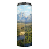 Jackson Hole Mountains en River Thermosbeker (Achterkant)