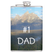 Jackson Hole Mountains Heupfles (Voorkant)