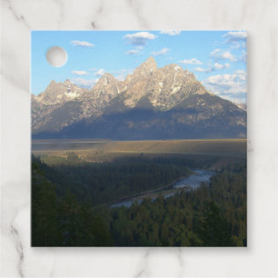 Jackson Hole Mountains (Nationaal Park Grand Teton Bedankjes Labels