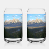 Jackson Hole Mountains (Nationaal Park Grand Teton Blikvorm Glas (Voorkant)