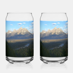 Jackson Hole Mountains (Nationaal Park Grand Teton Blikvorm Glas