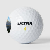 Jackson Hole Mountains (Nationaal Park Grand Teton Golfballen (Logo)
