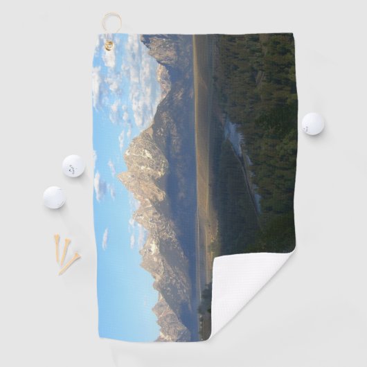 Jackson Hole Mountains (Nationaal Park Grand Teton Golfhanddoek (Insitu)