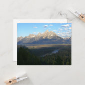 Jackson Hole Mountains (Nationaal Park Grand Teton Kaart (Voorkant / Achterkant in situ)