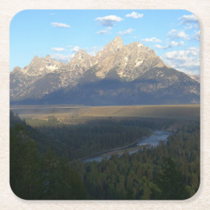 Jackson Hole Mountains (Nationaal Park Grand Teton Kartonnen Onderzetters