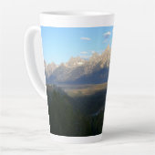 Jackson Hole Mountains (Nationaal Park Grand Teton Latte Mok (Linkerhoek)