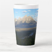 Jackson Hole Mountains (Nationaal Park Grand Teton Latte Mok (Voorkant)
