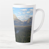 Jackson Hole Mountains (Nationaal Park Grand Teton Latte Mok (Rechts)