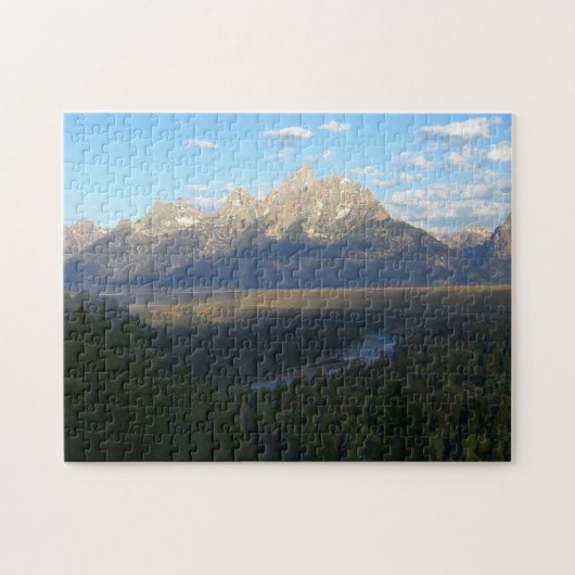 Jackson Hole Mountains (Nationaal Park Grand Teton Legpuzzel (Horizontaal)