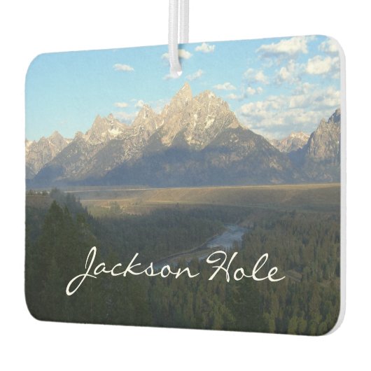 Jackson Hole Mountains (Nationaal Park Grand Teton Luchtverfrisser (Links)