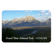 Jackson Hole Mountains (Nationaal Park Grand Teton Magneet (Horizontaal)