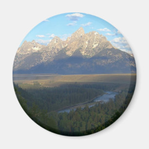 Jackson Hole Mountains (Nationaal Park Grand Teton Magneet