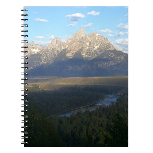 Jackson Hole Mountains (Nationaal Park Grand Teton Notitieboek (Voorkant)
