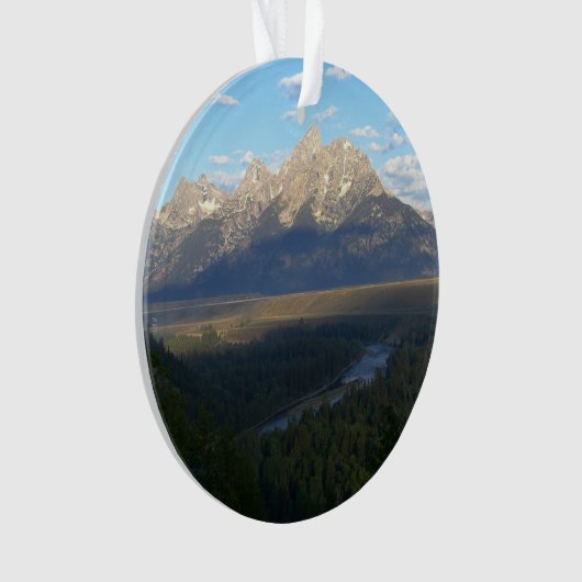 Jackson Hole Mountains (Nationaal Park Grand Teton Ornament (voorkant)