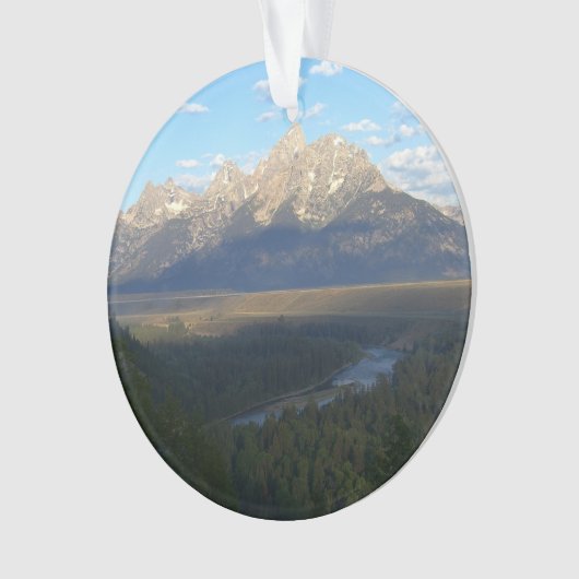 Jackson Hole Mountains (Nationaal Park Grand Teton Ornament (voorkant)