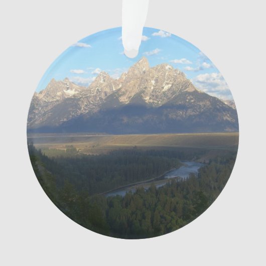 Jackson Hole Mountains (Nationaal Park Grand Teton Ornament (voorkant)