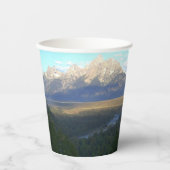 Jackson Hole Mountains (Nationaal Park Grand Teton Papieren Bekers (Voorkant)