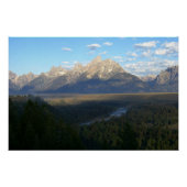 Jackson Hole Mountains (Nationaal Park Grand Teton Perfect Poster (Voorkant)