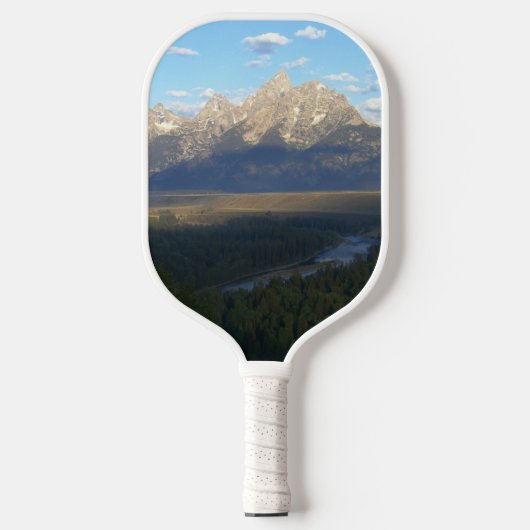Jackson Hole Mountains (Nationaal Park Grand Teton Pickleball Paddle (Voorkant)