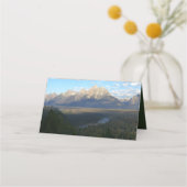 Jackson Hole Mountains (Nationaal Park Grand Teton Plaatskaartje (Achterkant)