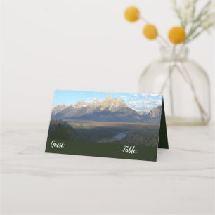 Jackson Hole Mountains (Nationaal Park Grand Teton Plaatskaartje