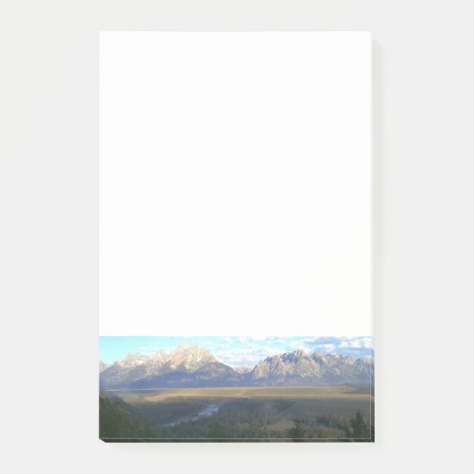 Jackson Hole Mountains (Nationaal Park Grand Teton Post-it® Notes (Voorkant)