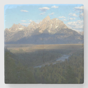 Jackson Hole Mountains (Nationaal Park Grand Teton Stenen Onderzetter