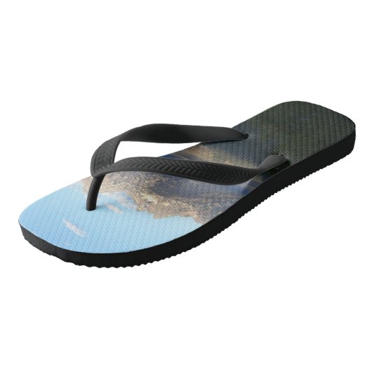 Jackson Hole Mountains (Nationaal Park Grand Teton Teenslippers (Schuin)