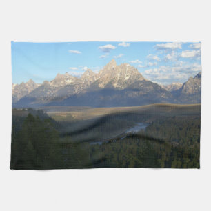 Jackson Hole Mountains (Nationaal Park Grand Teton Theedoek