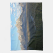 Jackson Hole Mountains (Nationaal Park Grand Teton Theedoek (Verticaal)