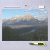 Jackson Hole Mountains (Nationaal Park Grand Teton Tissuepapier (Craft)