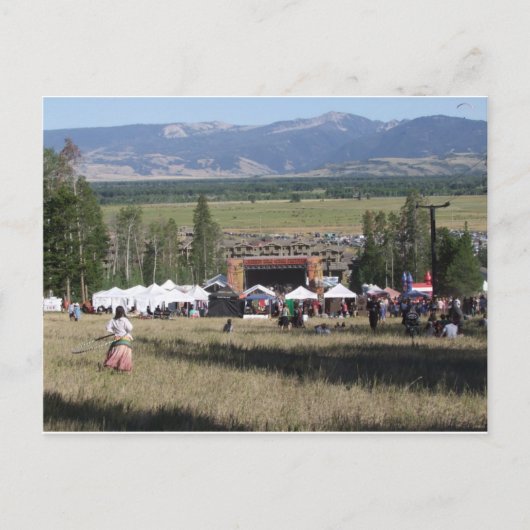 Jackson Hole Music Festival 2009 Briefkaart (Voorkant)