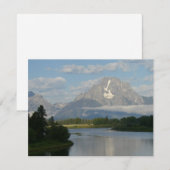 Jackson Hole, rivier in Grand Teton National Park (Voorkant / Achterkant)