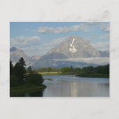 Jackson Hole, rivier in Grand Teton National Park Briefkaart (Voorkant)