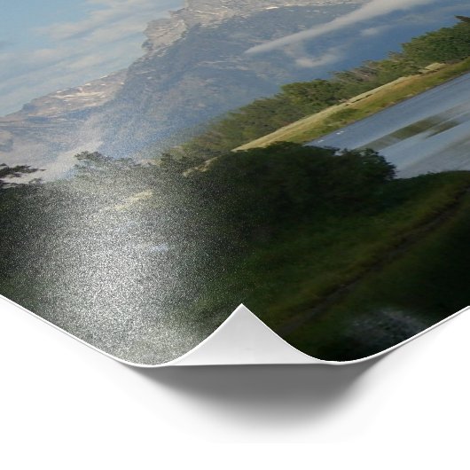 Jackson Hole, rivier in Grand Teton National Park Foto Afdruk (Hoek)