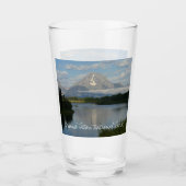 Jackson Hole, rivier in Grand Teton National Park Glas (Voorkant)
