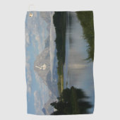 Jackson Hole, rivier in Grand Teton National Park Golfhanddoek (Voorkant)