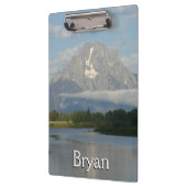 Jackson Hole, rivier in Grand Teton National Park Klembord (Links)