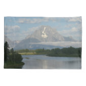 Jackson Hole-rivier in Grand Teton National Park Kussensloop (Achterkant)