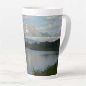Jackson Hole, rivier in Grand Teton National Park Latte Mok (Rechterhoek)