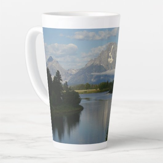 Jackson Hole, rivier in Grand Teton National Park Latte Mok (Linkerhoek)