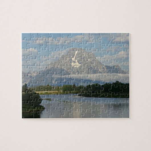 Jackson Hole, rivier in Grand Teton National Park Legpuzzel (Horizontaal)