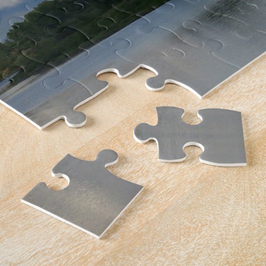 Jackson Hole, rivier in Grand Teton National Park Legpuzzel (Zijkant)