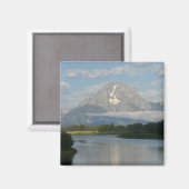 Jackson Hole, rivier in Grand Teton National Park Magneet (Voorkant / Achterkant)