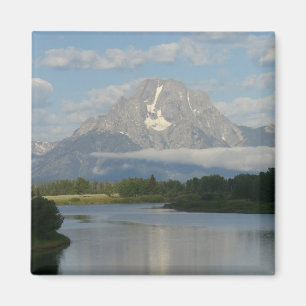 Jackson Hole, rivier in Grand Teton National Park Magneet