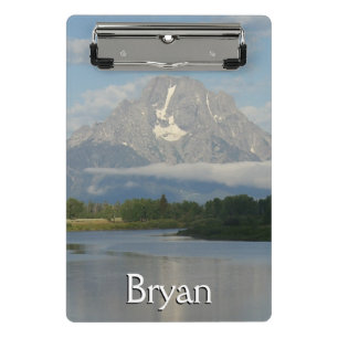 Jackson Hole-rivier in Grand Teton National Park Mini Klembord
