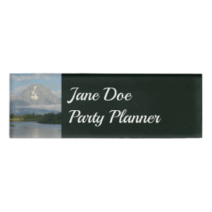 Jackson Hole-rivier in Grand Teton National Park Naambadge
