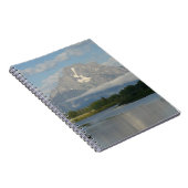 Jackson Hole, rivier in Grand Teton National Park Notitieboek (Rechterzijde)