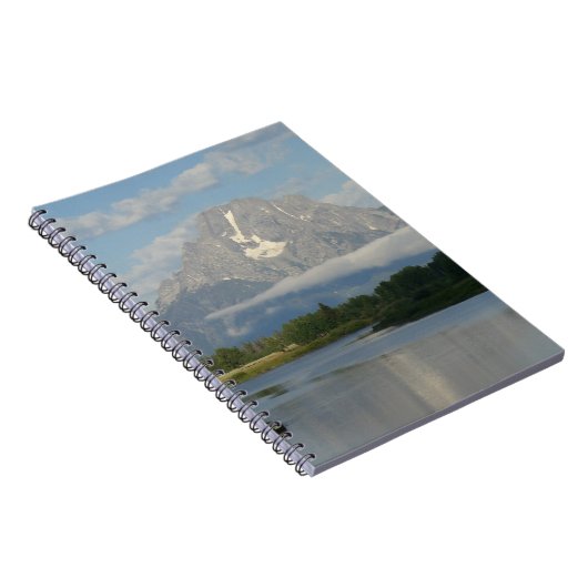 Jackson Hole, rivier in Grand Teton National Park Notitieboek (Rechterzijde)